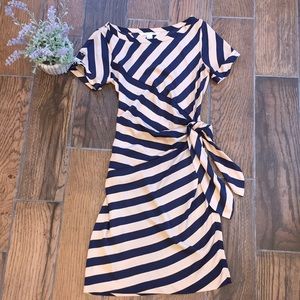 Diane Von Furstenberg / Striped Leron Dress